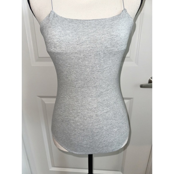 Wild Fable Gray Fitted Camisole Bodysuit - Picture 6 of 11